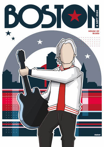 PW Boston Tour Poster